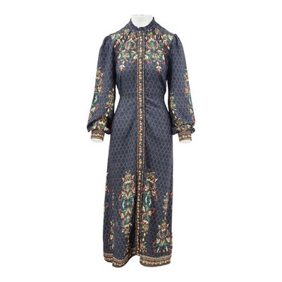 MONSOON Pandora Shirt Womens  Dress Black  RRP £90.00 UK Size M