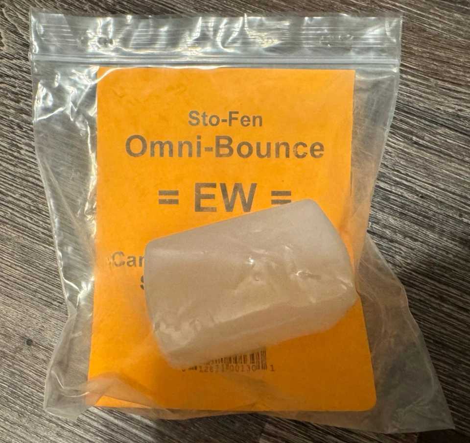 Sto-Fen Omni Bounce EW Flash Diffuser For Canon 430EX EXII Sony HVL-F43AM - Image 2 of 2
