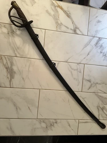 U.S. Civil War 1864 Cavalry Sword with Scabbard