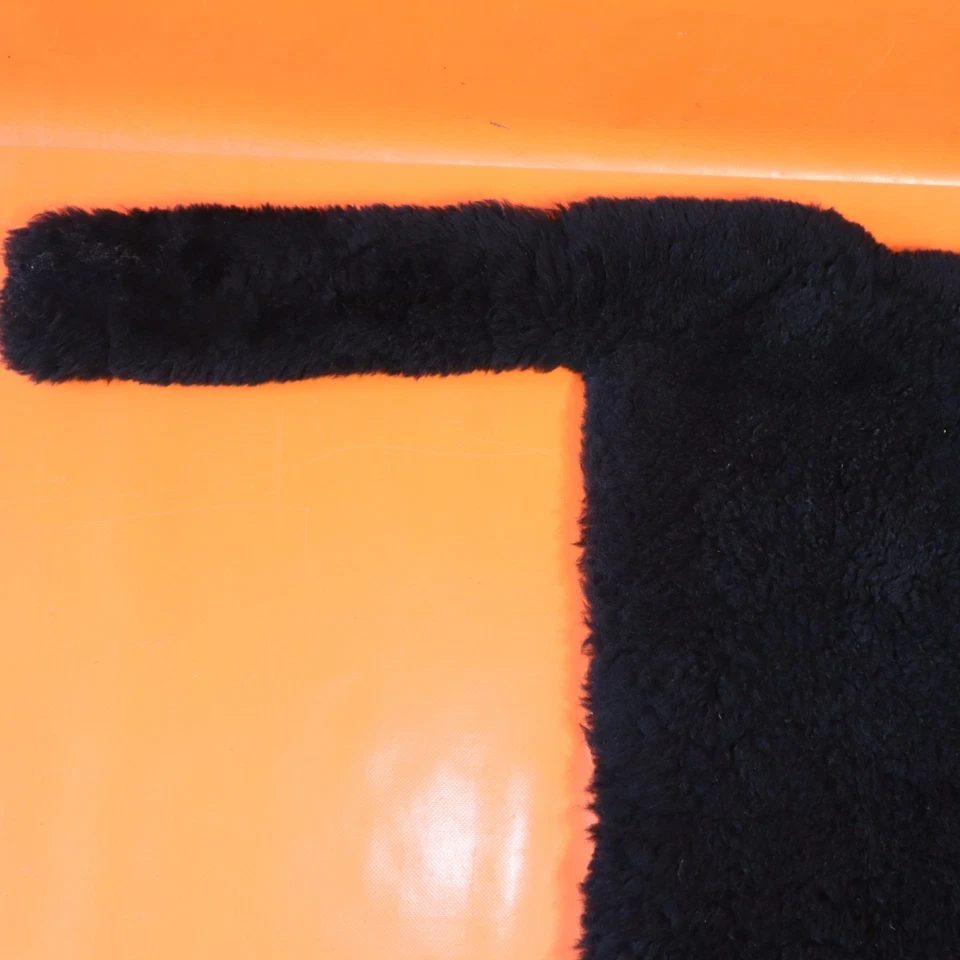 Alfombrilla Bentley Continental lana negra 1989 1990 1991 1992 1993 1994 1995 OEM Foto 2 de 4