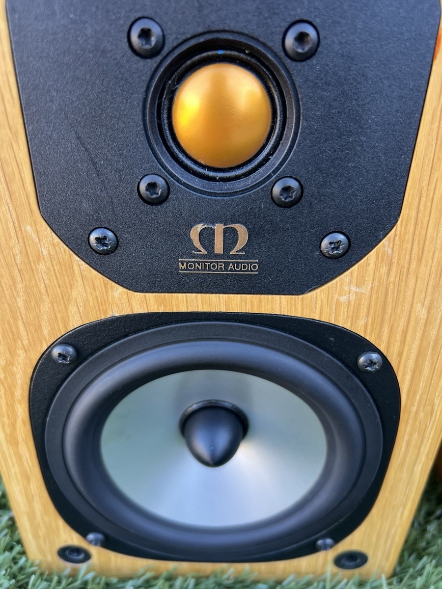Monitor Audio Studio 2 Speakers, Tested & Working, MISSING GRILLS