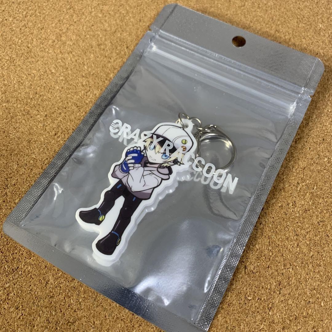 CRくじ CrazyRaccoon Cr Crazy Racoon Keychainkawase | eBay