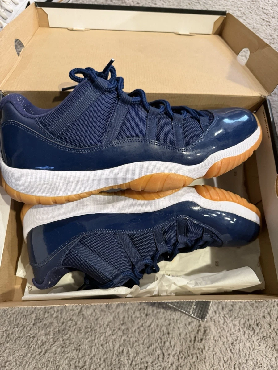Jordan 11 Retro Low Navy Gum for Sale | Authenticity Guaranteed | eBay