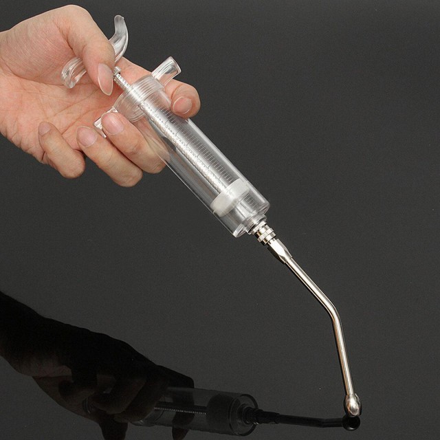 50ML Reusable Feeding Veterinary Syringes Luer Lock Tip Syringe with
