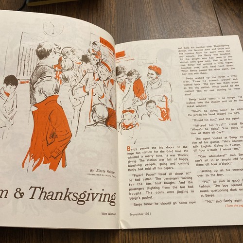 Wee Wisdom Christian Magazine Vintage November 1971 W/Order Forms - Picture 9 of 12