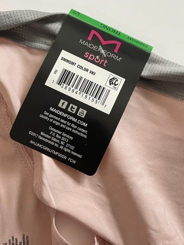 Bragas de bikini Maidenform tiro bajo sin show logotipo deportivo 7 grandes nuevas con etiquetas rosa - Imagen 4 de 8
