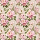 20x Vintage Pink Rose Peel and Stick Tile Sticker Bathroom Kitchen Self Adhesive