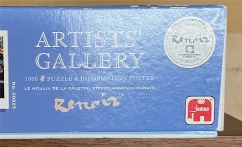 1000 Pieces Jigsaw Puzzle, JUMBO, "Renoir - Le Moulin de la Galette" - Picture 3 of 4