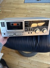 Sanyo Stereo Cassette Deck Model RD 7 Vintage 1984 W/ Original Paperwork