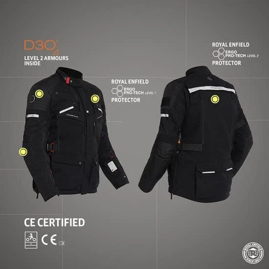 ROYAL ENFIELD NIRVIK V2 RIDING JACKET - Image 4 of 4