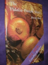Vintage Booklet Vidalia Onion Store Recipe Cook Book Low-Fat 1995 USA cookbook