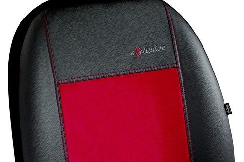TAILORED SEAT COVERS For RENAULT TRAFIC 2006 - 2014 ART. LEATHER & ALICANTE - Picture 16 of 22