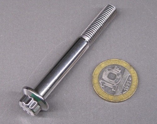 12 Point Flange Ferry ARP Bolt, Stainless Steel, PT, 5/16"-24 x 2 1/2" L, 4 Pcs - Picture 6 of 15
