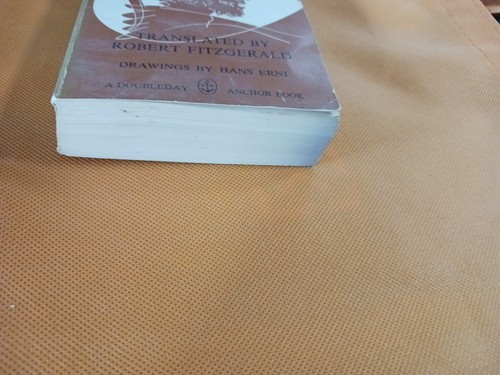 The Odyssey Homer 1963 Vintage PB Paperback Doubleday Anchor Book ILLUS,VG+ - Imagen 6 de 16