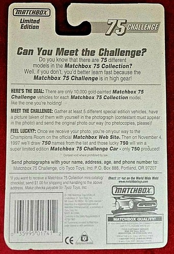 2001 MATCHBOX WINDOW International Box 50th Anniversary Series HOT WHEELS - Picture 100 of 495
