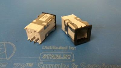 2 PCS - MICRO SWITCH AML41CBA2 ISwitch Indicators Incandescent Lamp Square