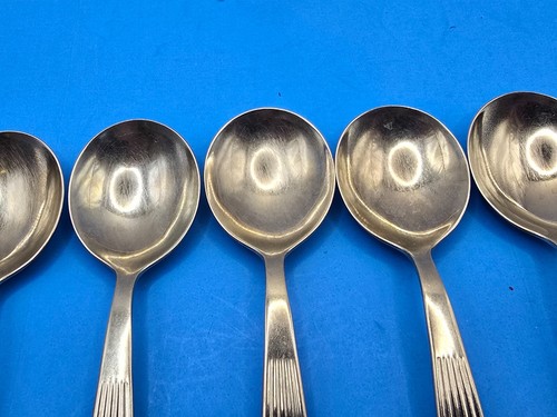 Hackman SCANDIA Finland Stainless Soup Spoons Set of 6 - Picture 2 of 3