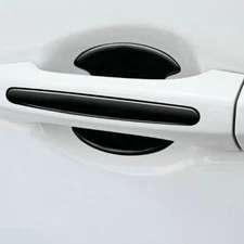 8PCS Car Door Handle Bowl Anti Scratch Sticker Protector Car Door Cover Trims