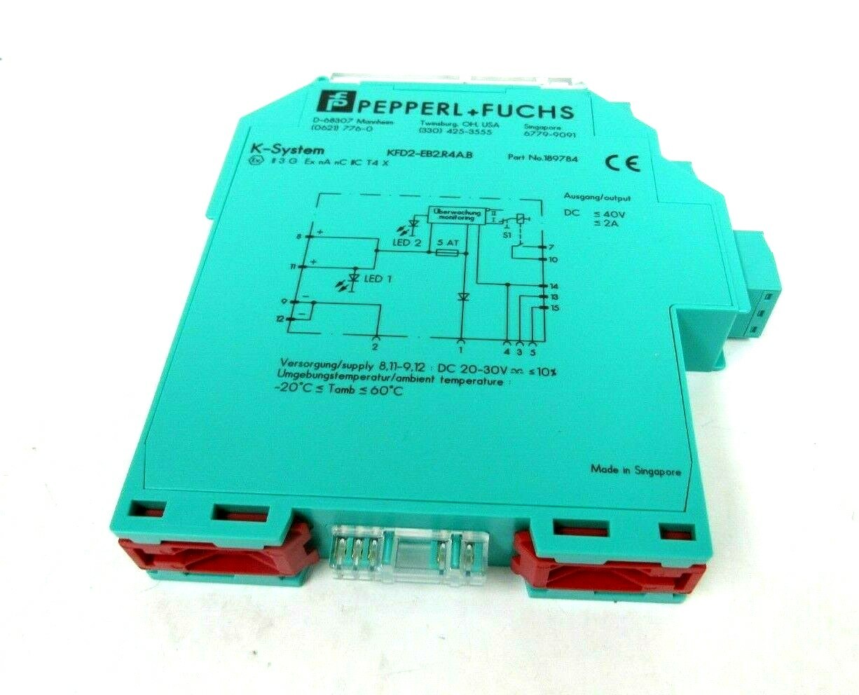 NEW PEPPERL+FUCHS KFD2-EB2.R4A.B MODULE KFD2EB2R4AB 189784 | eBay