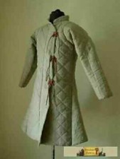 Medieval Gambeson Jacket Padded Armor SCA LARP WMA Multiple Size=