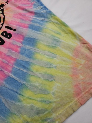 Women Ripple Junction Large Rick and Morty Short Sleeve Tie Dye T-shirt Pink - Picture 7 of 17