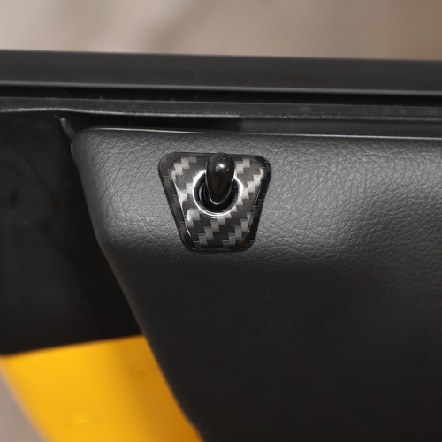 ABS Carbon Door Lock Pins Caps Ring Decorate Cover For Supra A90 A91 MK5 2019-22 - Bild 9 von 10
