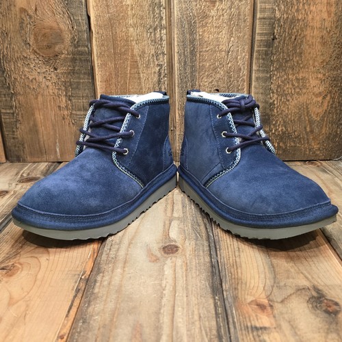 UGG NEUMEL II TASMAN CHUKKA SHOE BOOT BLUE SUEDE WOOL BIG KIDS US 5 = WOMENS 7 - Picture 10 of 16