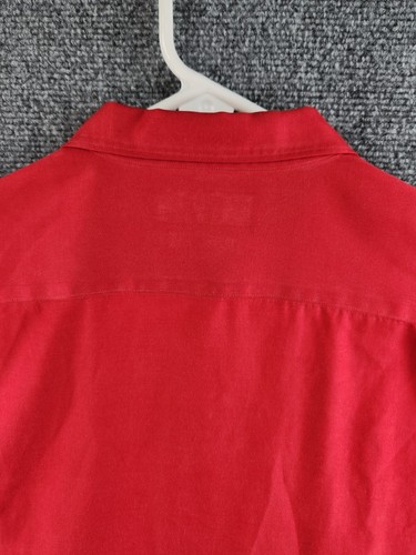 Polo Ralph Lauren BONNARD Silk Cotton Blend XL Red Long Sleeve Button Up Shirt - Bild 20 von 20