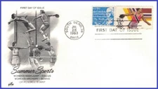 USA5 #2048 U/A ARTCRAFT FDC   Los Angeles Olimpics Discus