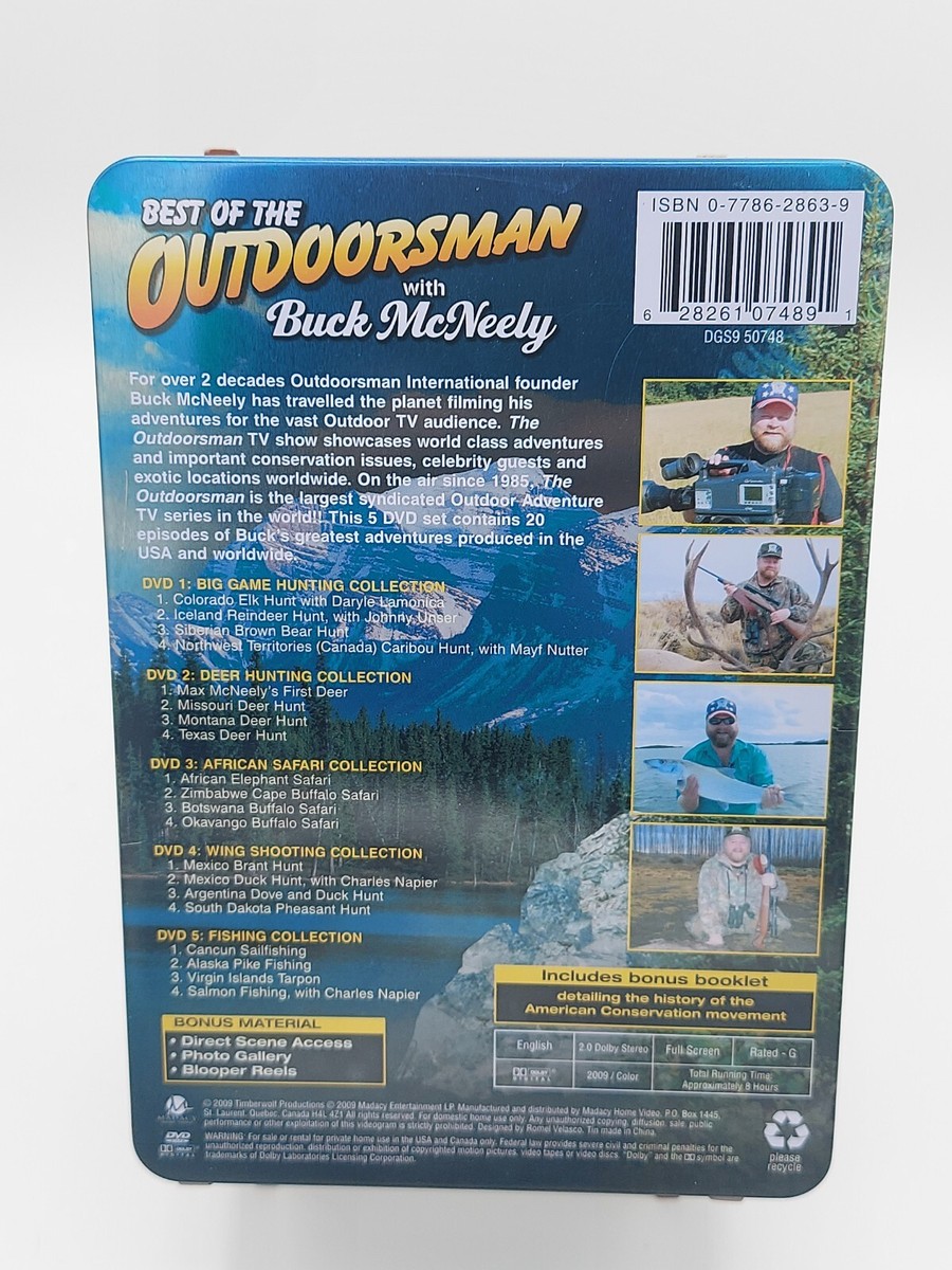Best of the Outdoorsman with Buck McNeely DVD 2011, 5-Discs
