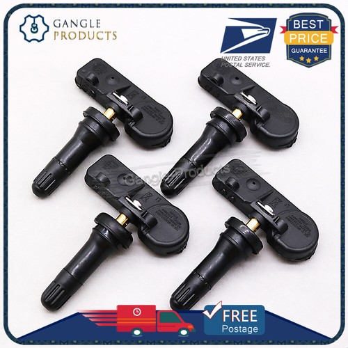 Set of 4 Tire Pressure Sensor DE8T-1A180-AA TPMS For Ford - Picture 2 of 9