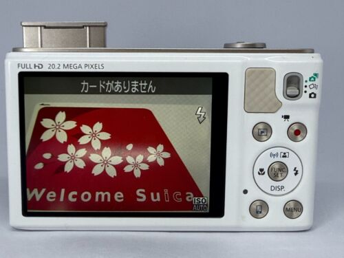 Canon PowerShot SX610 HS White Digital Camera Tested Near Mint Made In Japan - Picture 13 of 18