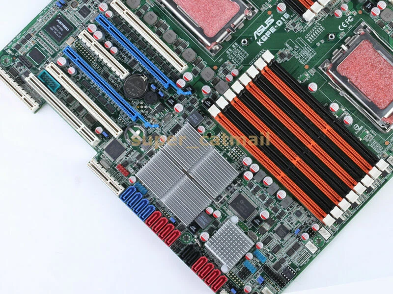 ASUS KGPE-D16 Socket G34 Motherboard AMD SR5690 workstation server DDR3 ECC VGA - Image 3 of 4