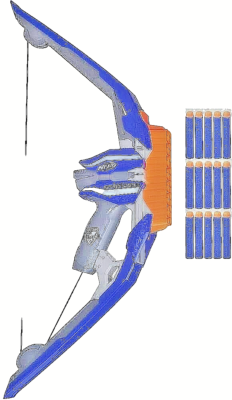 Nerf N-Strike Elite Stratobow dart bow- With 36 Bullets | eBay
