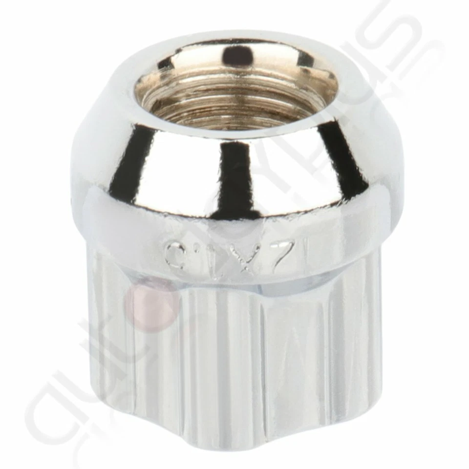 20 tuercas + 4 x tuercas de bloqueo cromadas + llave M12x1,5 para Hummer Isuzu Saab 9-7x Foto 4 de 4