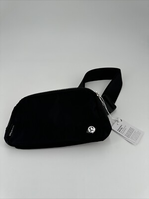 LULULEMON Everywhere Belt Bag Black Unisex - BRAND NEW With Strap NWT
