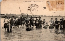 *47127 postcard Le Pouliguen - La Plage vers la Baule