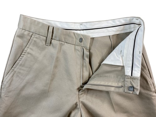 Levi’s Sta-Prest For Gals Biege Chino Trousers Centre Creases Pants W28 L29 VGC - Picture 4 of 11