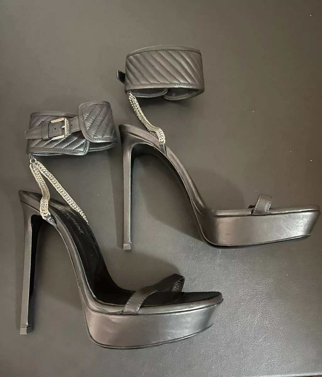 Ysl clear deals heels