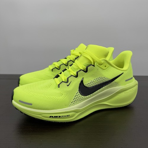 Nike Air Zoom Pegasus 41 Volt schwarz kaum Volt Laufschuhe Damengröße 7,5