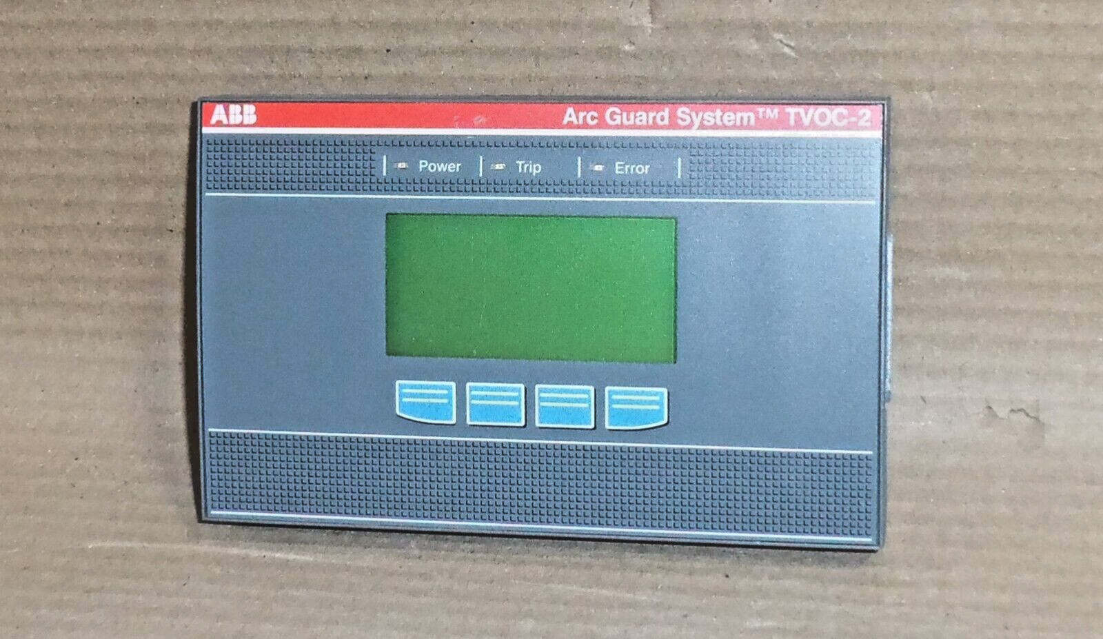 ABB TVOC-2 ARC GUARD SYSTEM HMI DISPLAY 1SFA664002R1005 TVOC-2-H1 TYPE 1