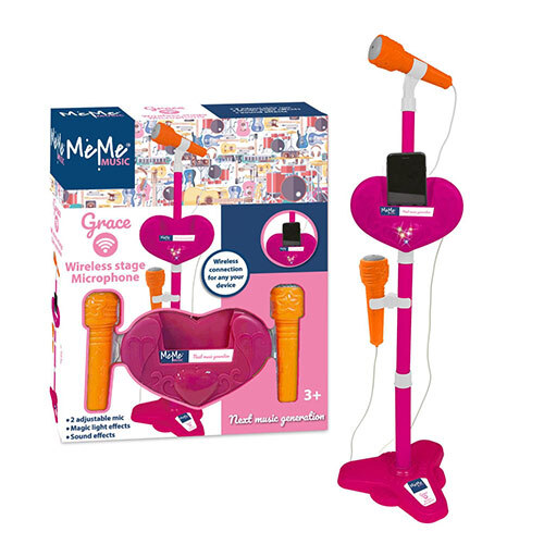 MICROFONO DA PALCO WIRELESS GRACE PINK