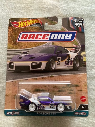 Hot Wheels 2023 Car Culture - Race Day 5 Car Set , Porsche 935 '94 AMG Mercedes - Picture 2 of 7
