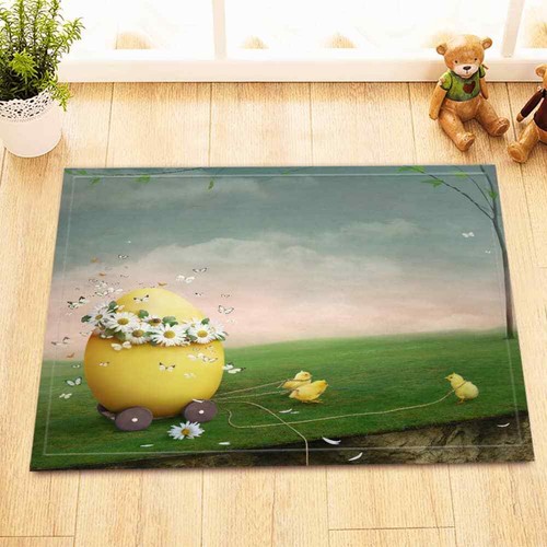 Chicken Game Waterproof Bathroom Polyester Shower Curtain Liner Water Resistant - Bild 5 von 8
