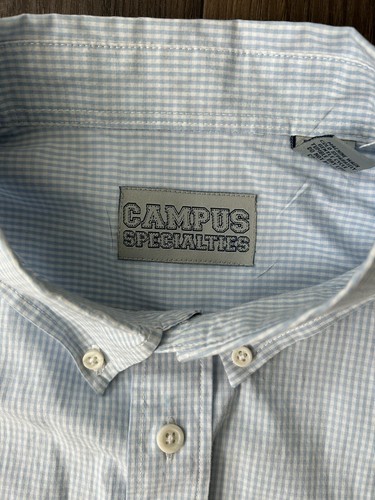 Mens Campus Specialties UNC Tar Heels Long Sleeve Button Down Carolina Blue XL - Picture 3 of 5