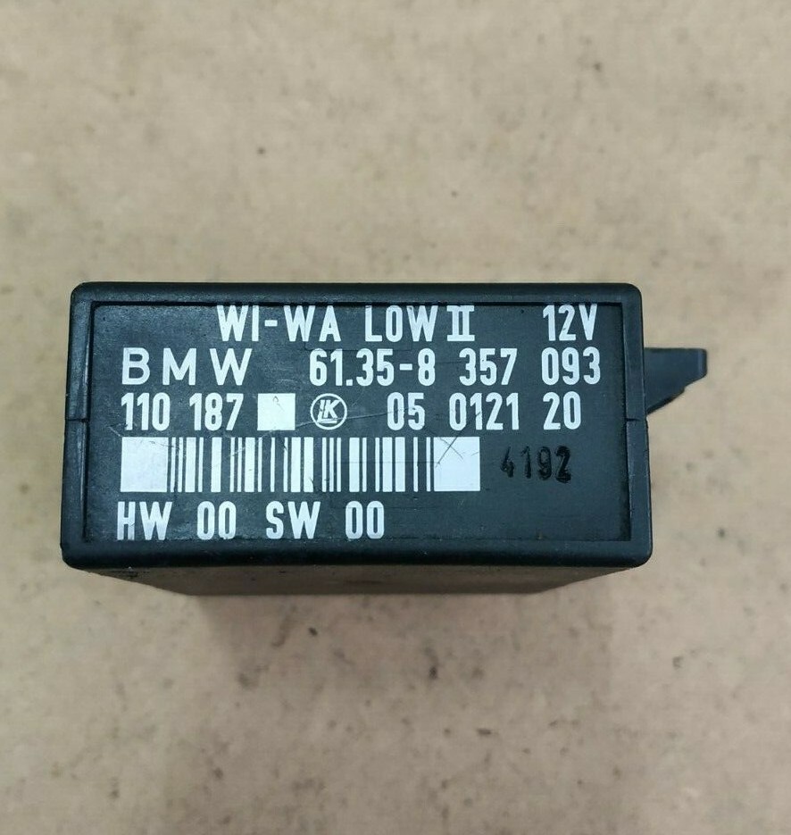 BMW E36 C1 wiper wash control unit 61358357093 genuine @Great 