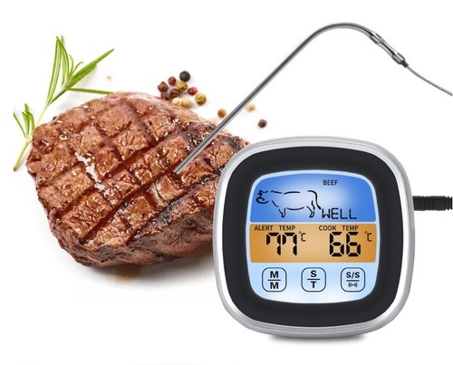 Grillthermometer Digital Bratenthermometer BBQ Smoker Fleischthermometer Fühler! - Bild 11 von 11