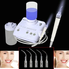 Dental LED Ultrasonic Piezo Scaler 2*Bottles Detachable Handpiece 5*Tips SK-E1L
