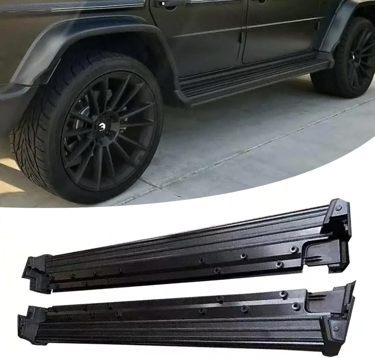 Running Boards Fits for Mercedes Benz W465 G63 G500 G580 2025 2026