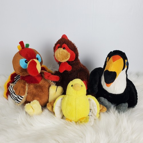 Lot Of 41 Ganz Webkinz Lil Kinz Animals Dog Cat Frog Bird Monkey Cow Fish Plush - Picture 7 of 12